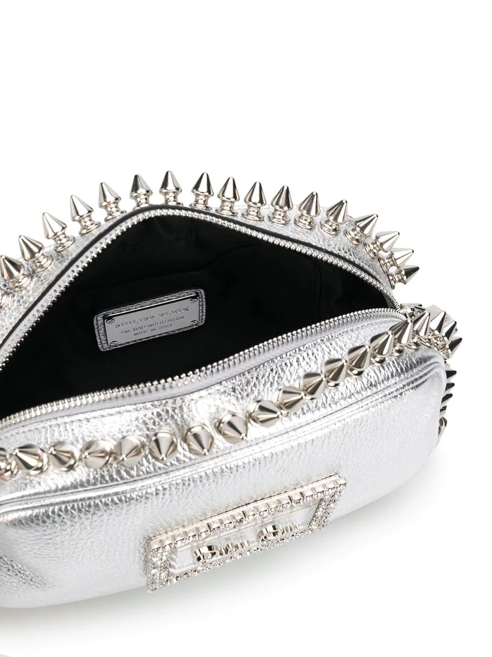 stud-embellished crossbody bag - 5