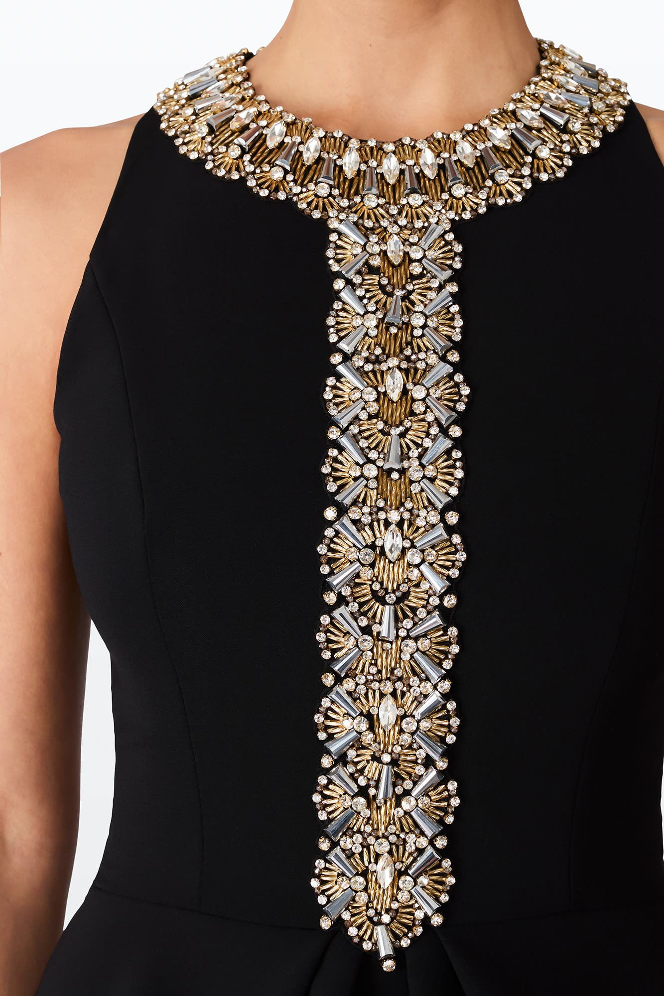 Jenny Packham Sulphice Maxi Dress in Liquorice at Nordstrom - 4