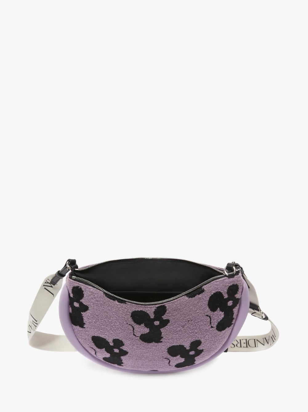 MEDIUM BUMPER-MOON - WOOL CROSSBODY BAG - 5
