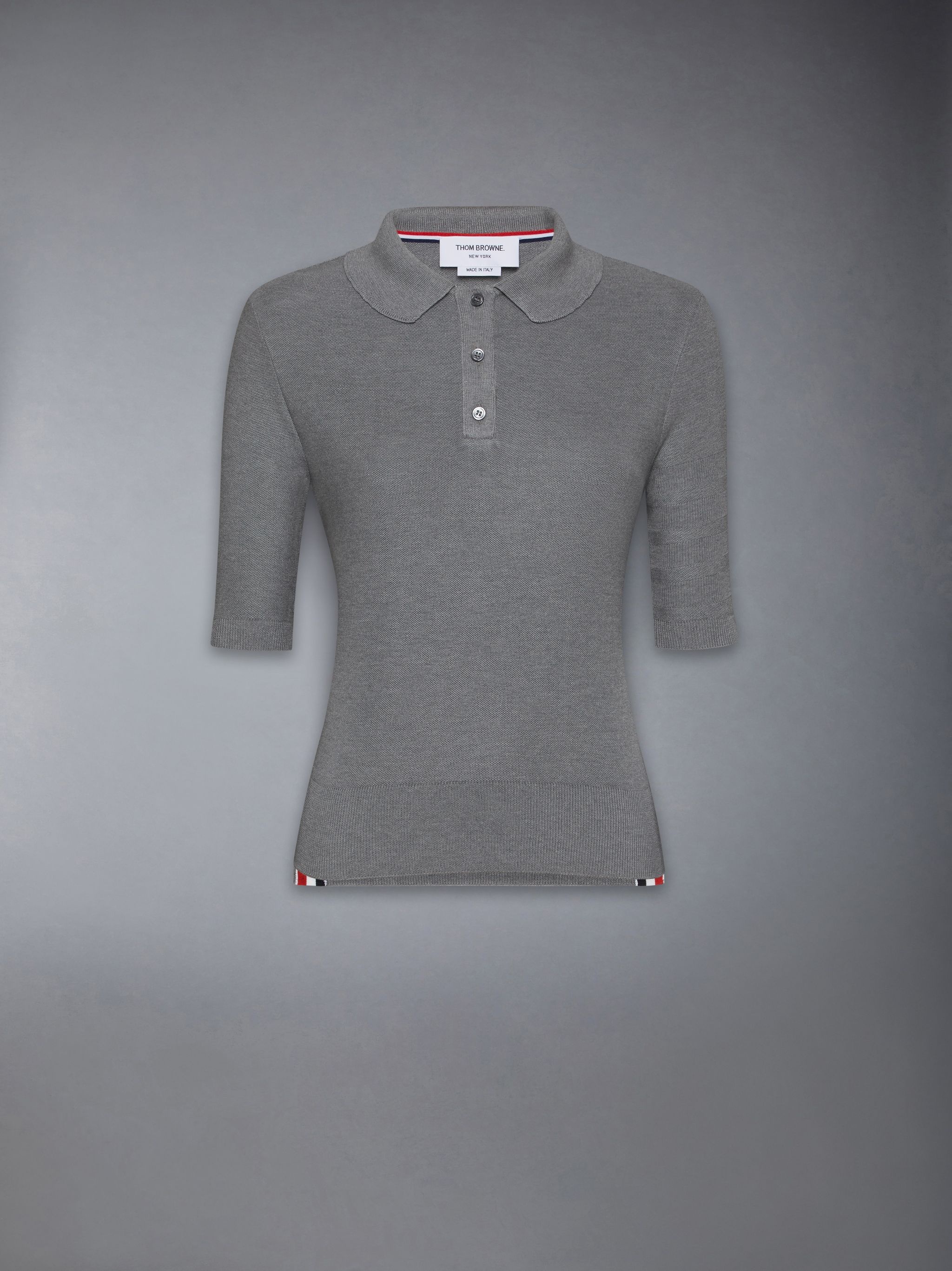 Silk Pique 4-Bar Polo - 7