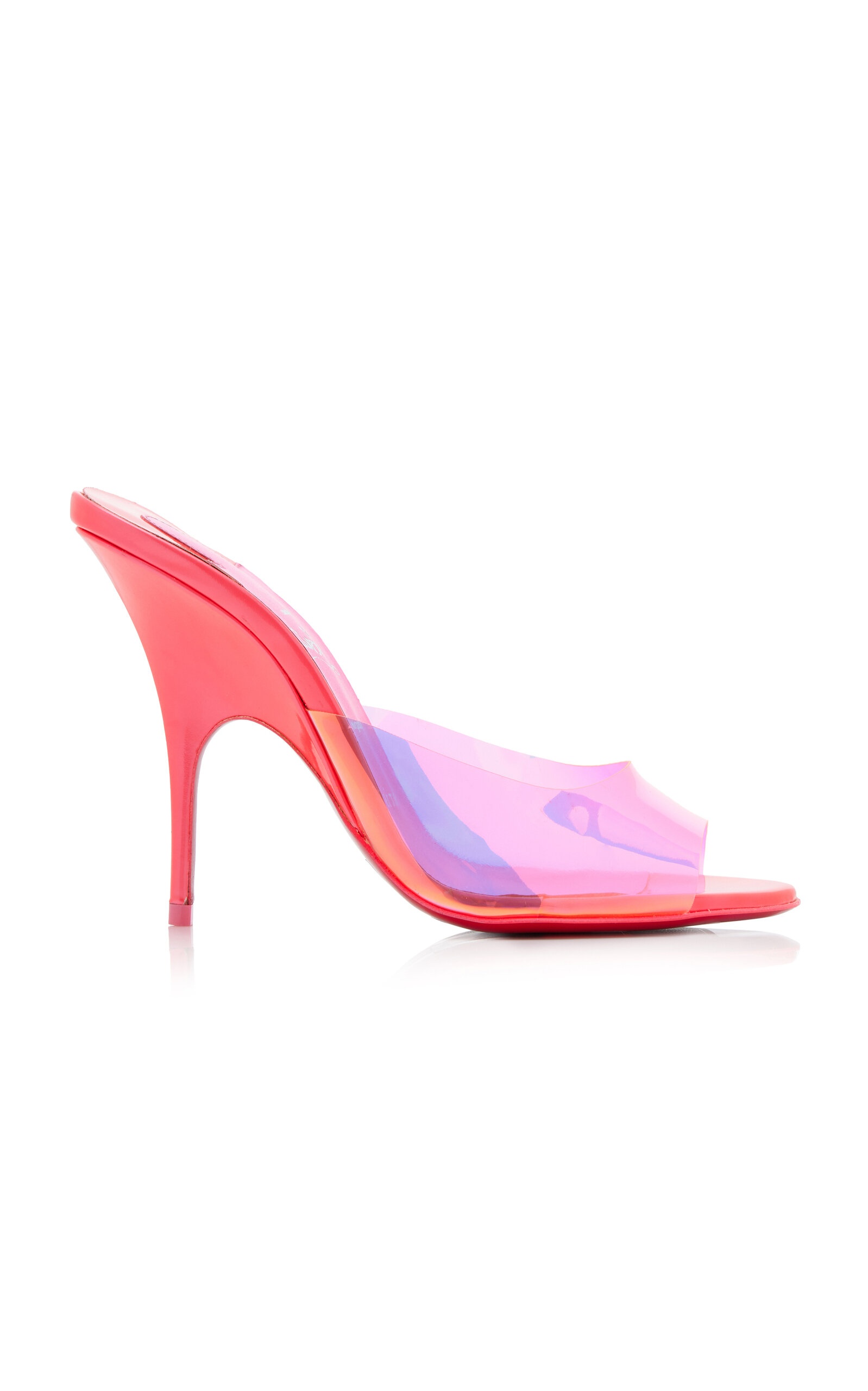 Just Arch Patent Leather and PVC Sandals pink - 1