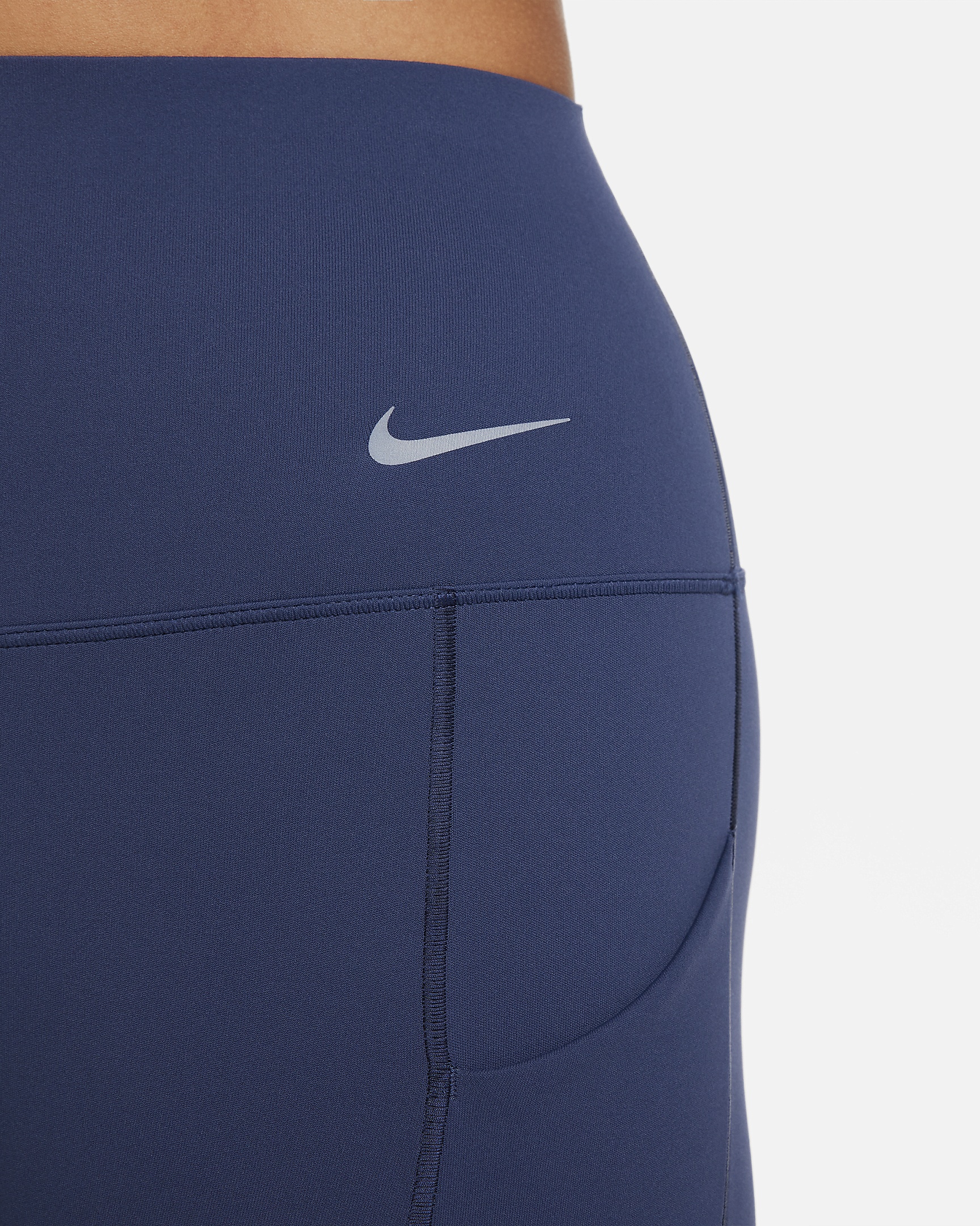 Nike Women's Universa Medium-Support High-Waisted Full-Length Leggings with Pockets - 5