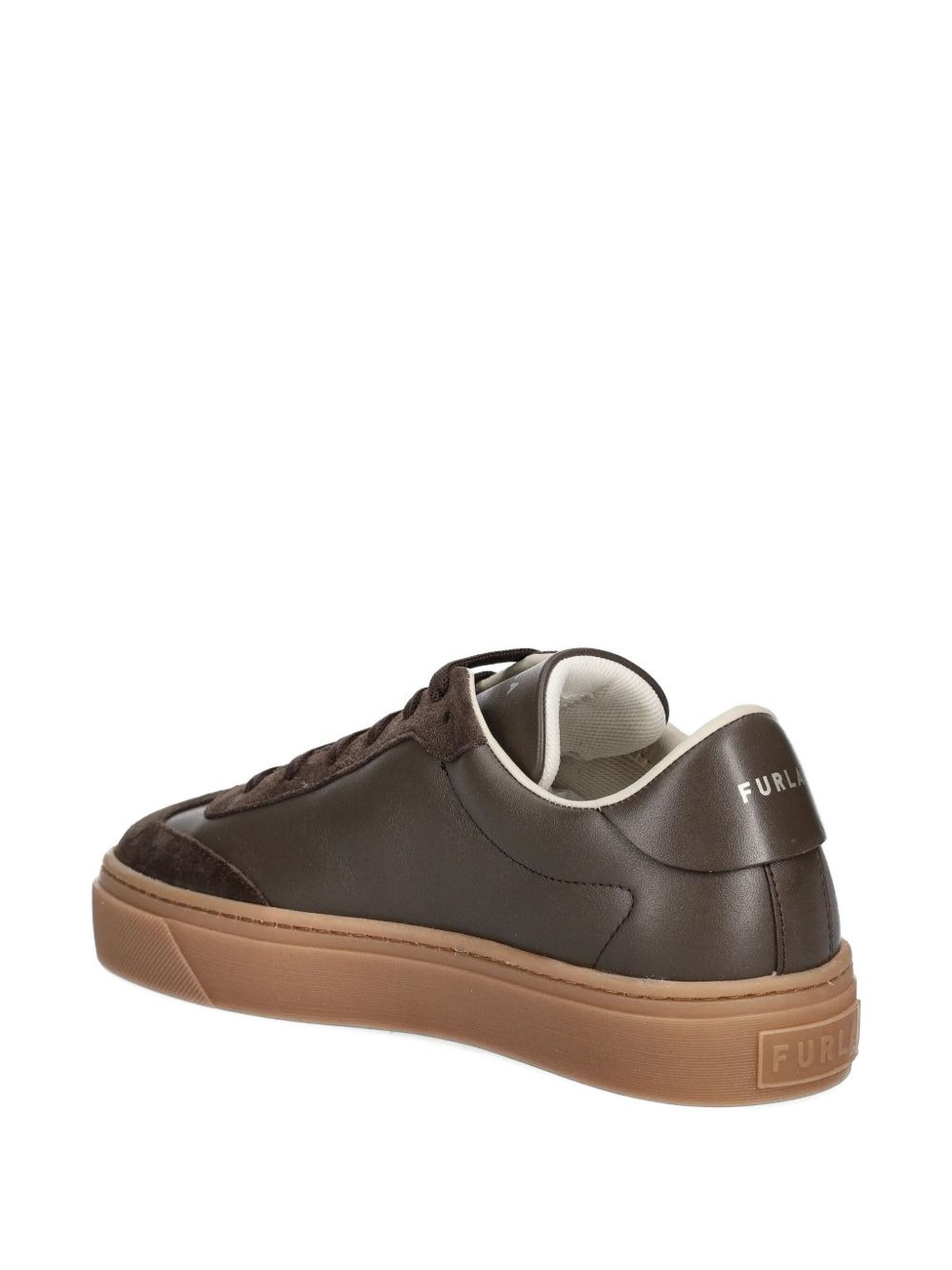 leather suede sneakers - 4