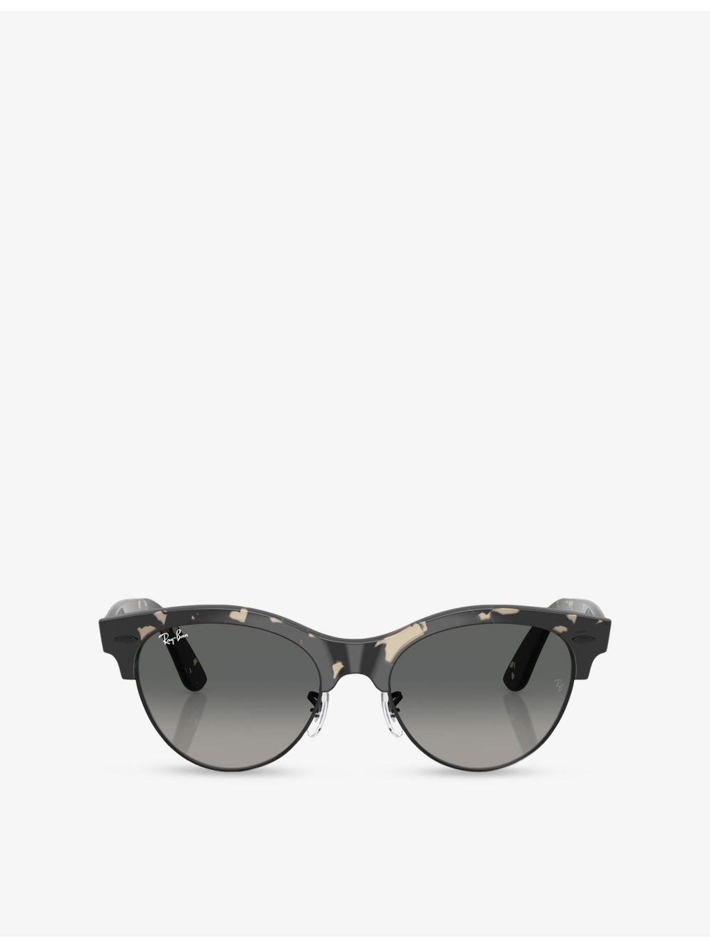 RB2341 Clubmaster Way Square-Frame Propionate Sunglasses - 1