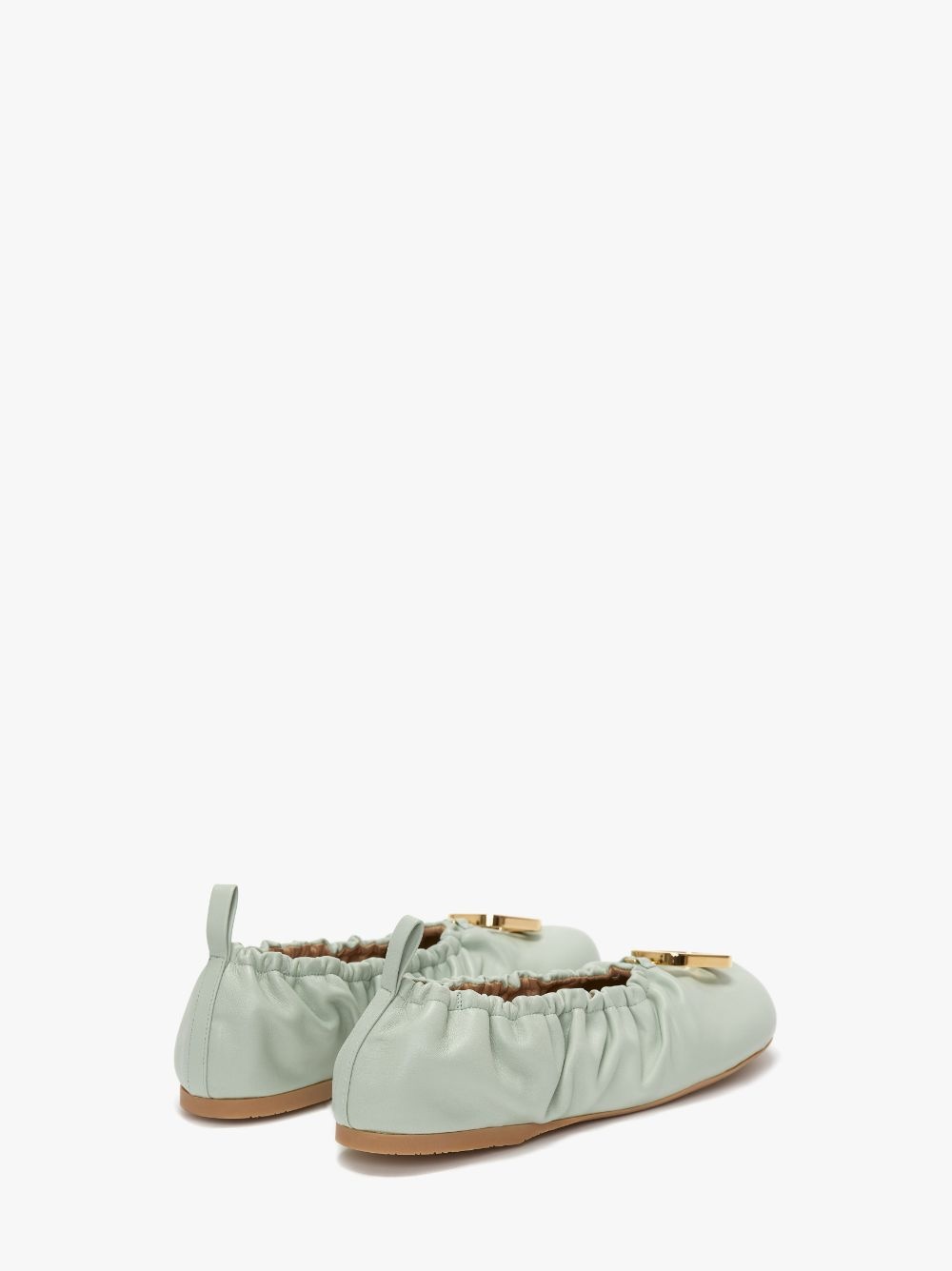 JWA PULLER LEATHER BALLET FLATS - 3