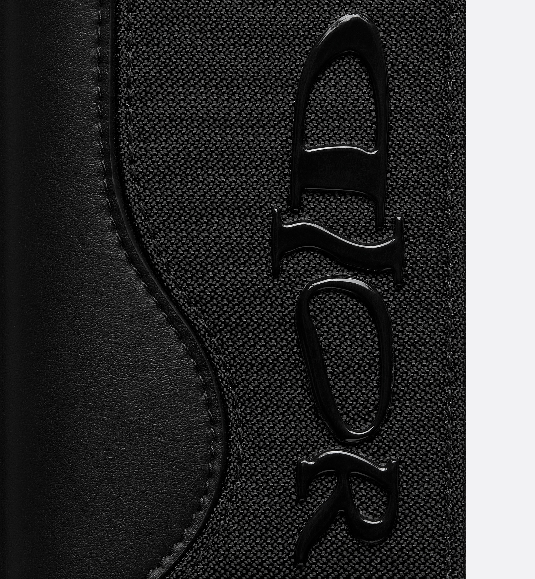 DIOR AND LEWIS HAMILTON Saddle Vertical Bifold Card Holder - 3