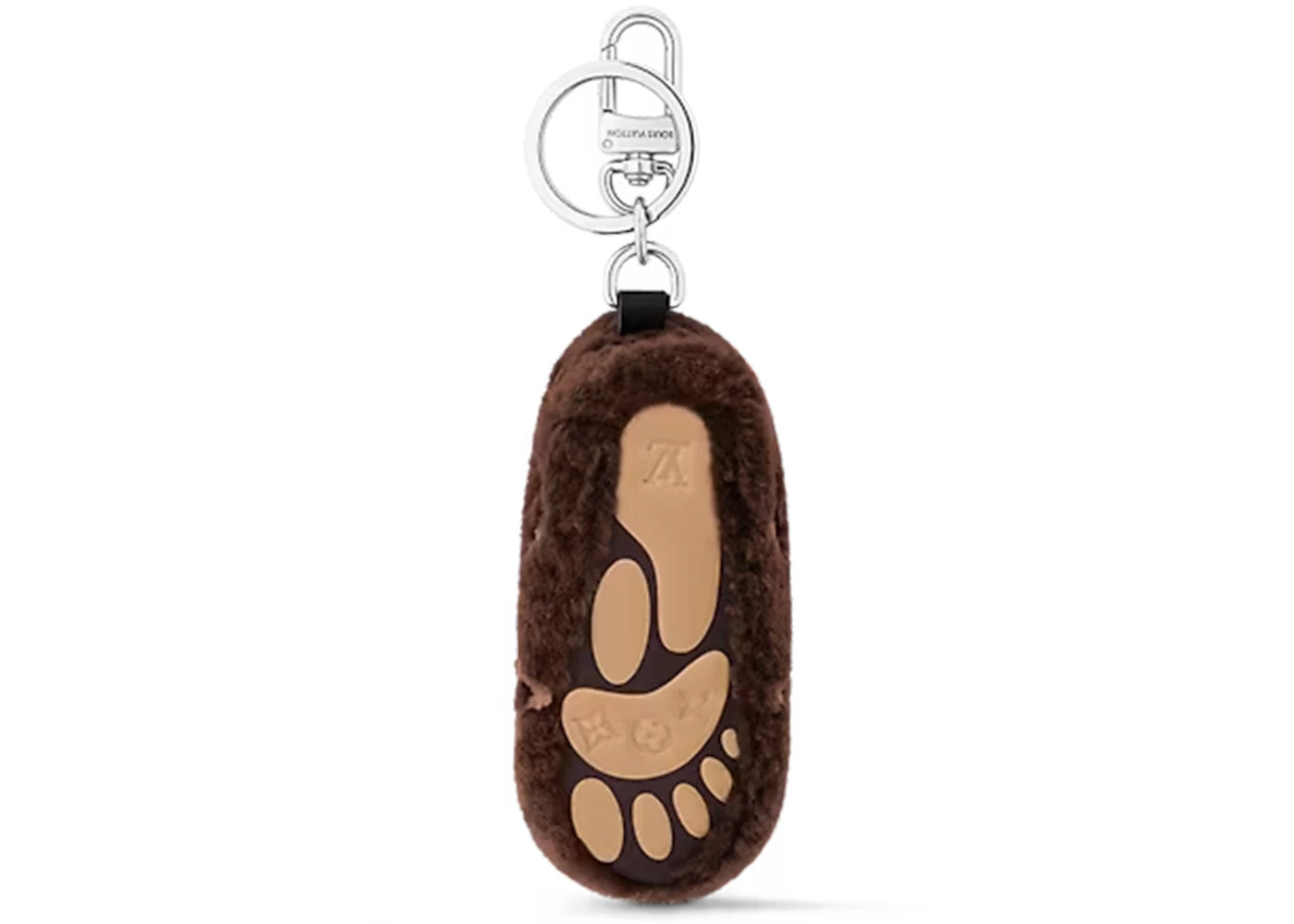 Louis Vuitton Monogram Footprint Bag Charm & Key Holder Brown - 2