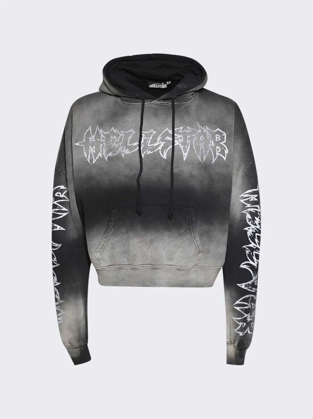 Stars Shine Graffiti Hoodie Black - 1