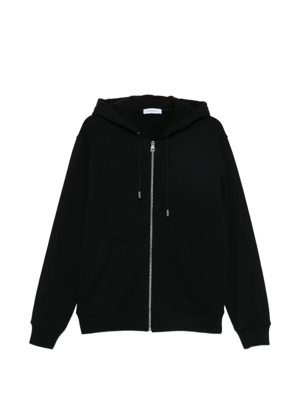 LOGO-PRINT ZIP-UP HOODIE - 1
