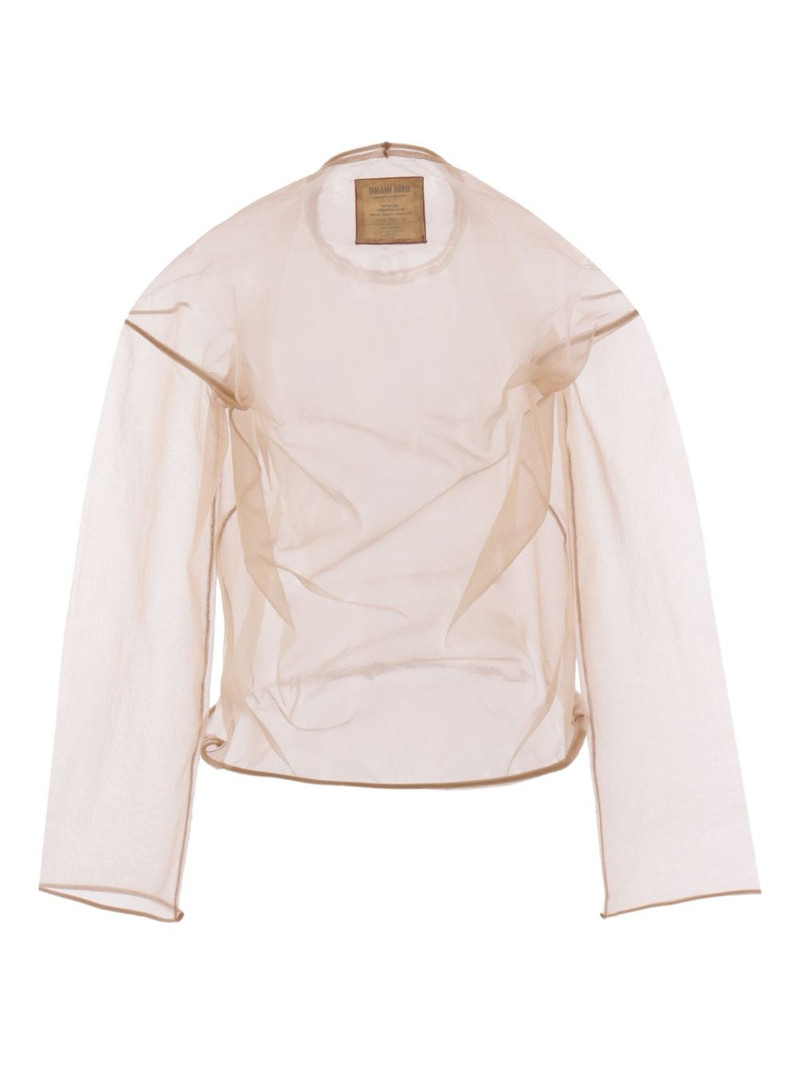UMA WANG technical knit long-sleeve top outlook