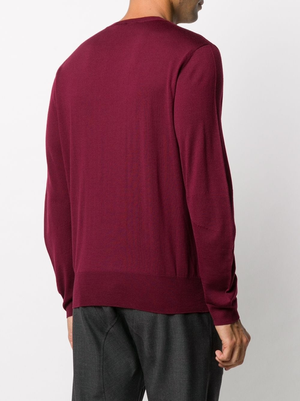 crewneck knit jumper - 4