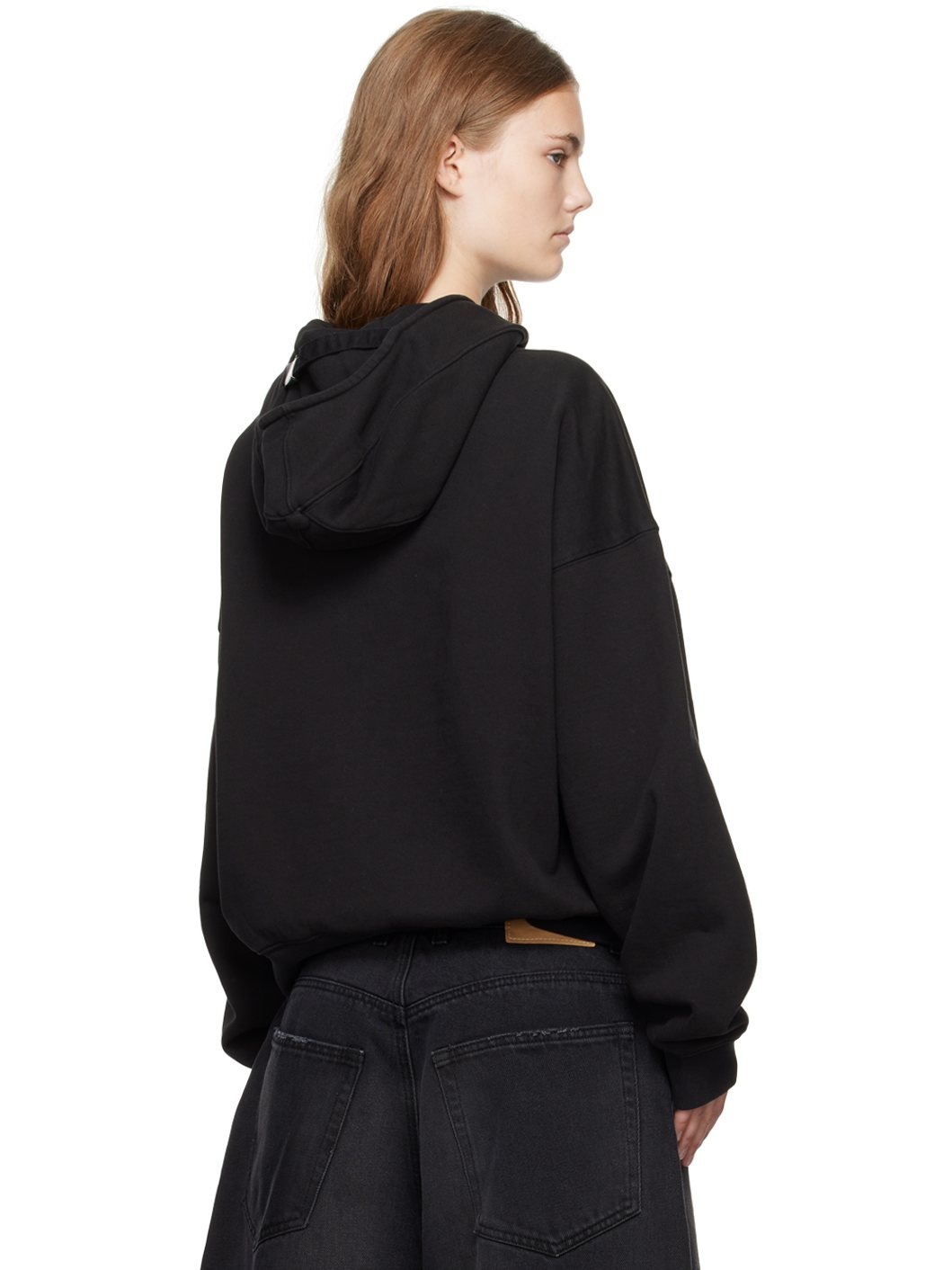 Black Cap Hoodie - 3