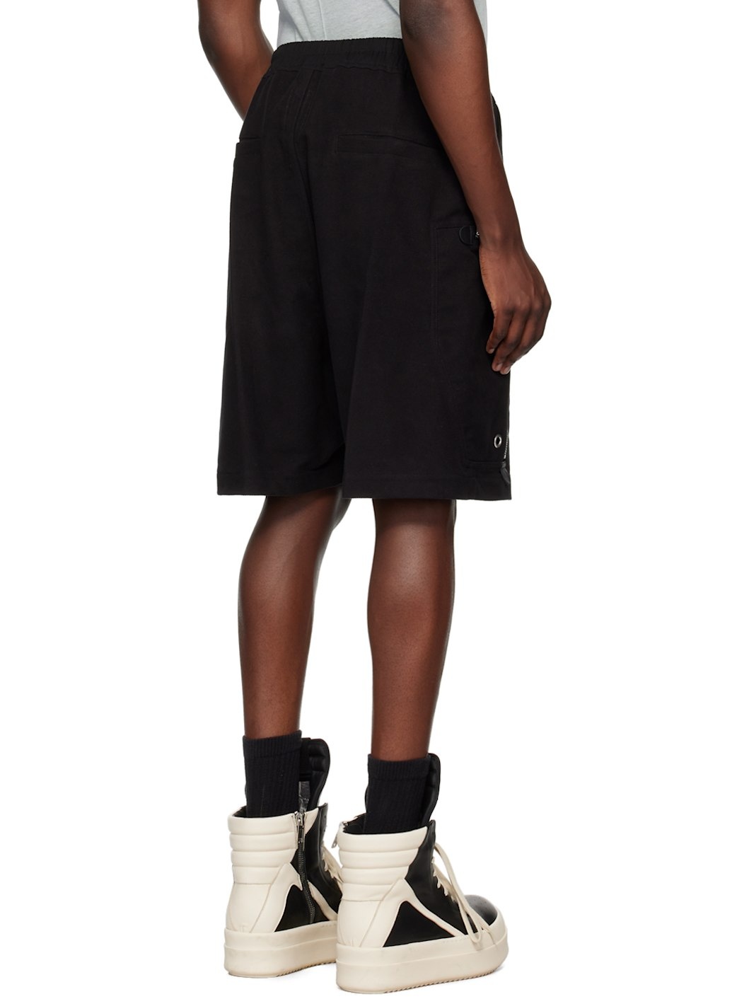 Black Porterville Bauhaus Bela Shorts - 3