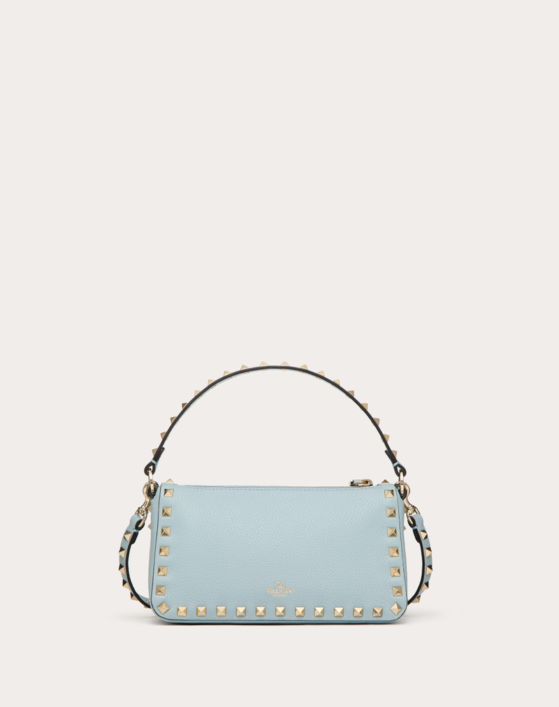 SMALL ROCKSTUD GRAINY CALFSKIN CROSSBODY BAG 4