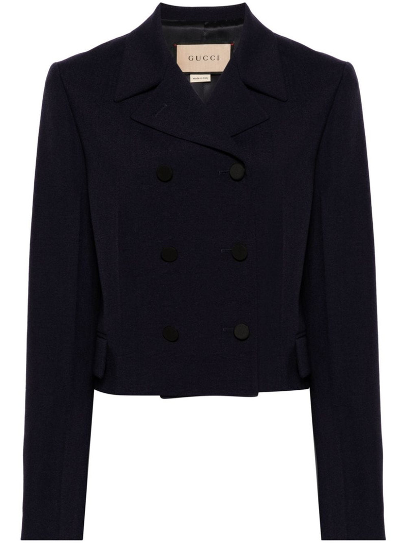 double-breasted cropped jacket 1