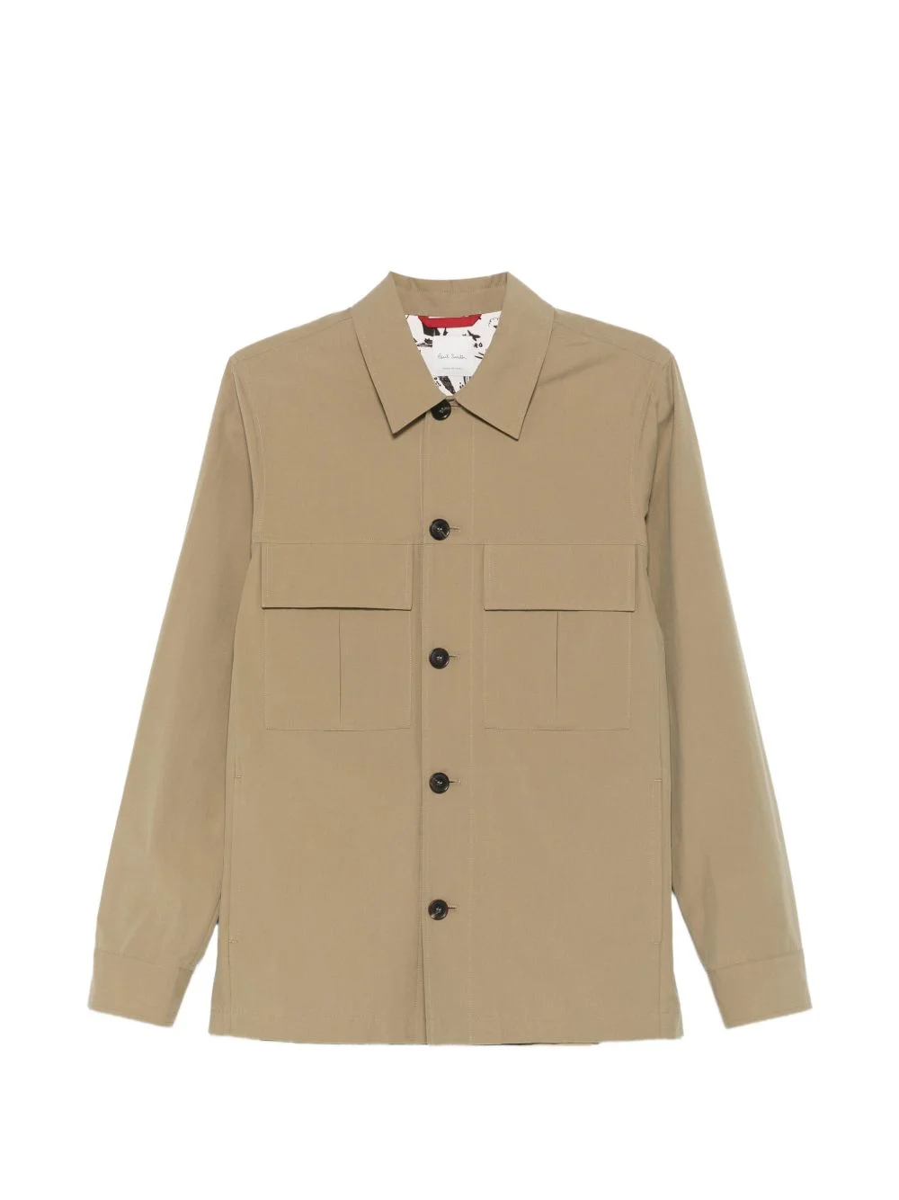 flap-pocket shirt - 1