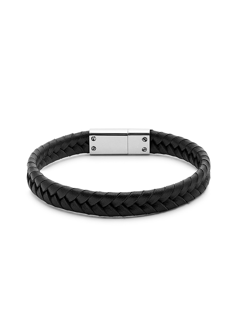 Paul Smith Braided Leather Bracelet - 2