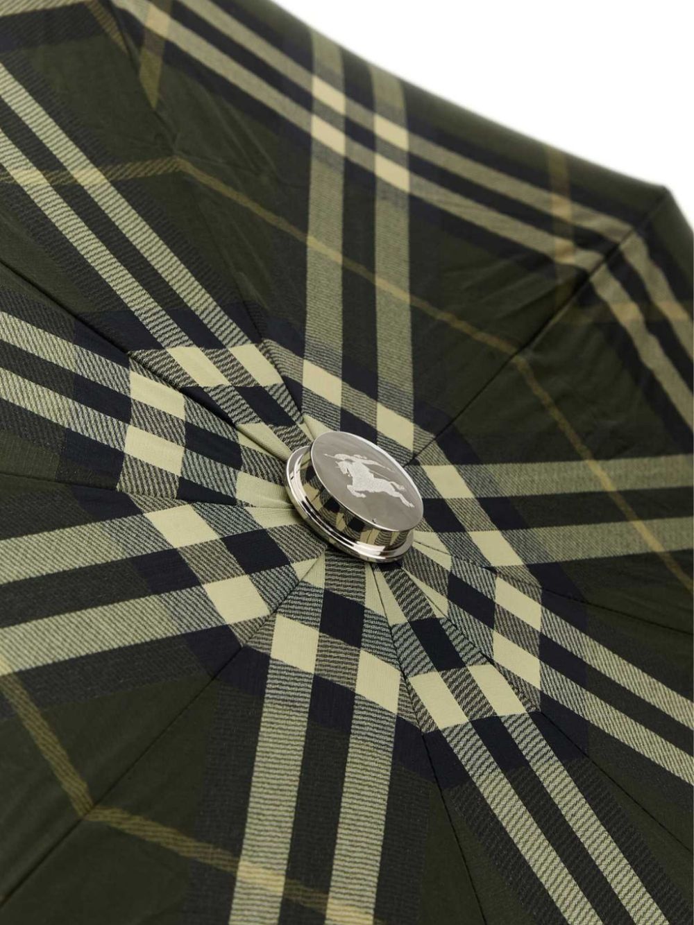 check-printed umbrella - 3