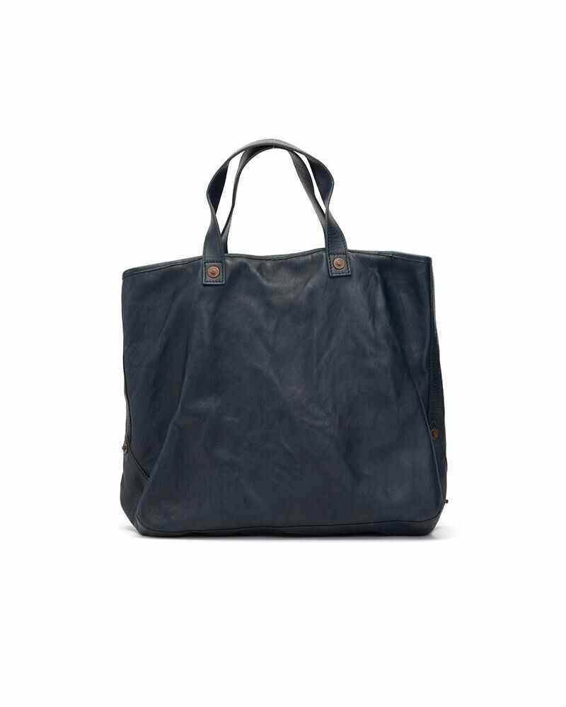 RIVET TOTE DMGD (IT VEG.H) NAVY - 2