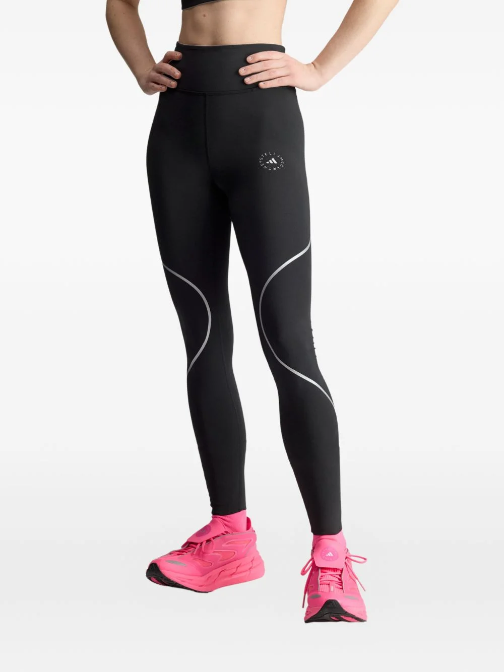 reflective-detail trousers - 1
