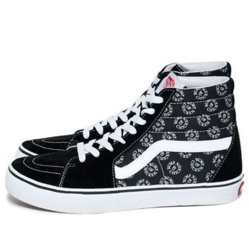 밴 SK8-HI X 닭의 범프 BLACKWHITE 611434-0001 - 1