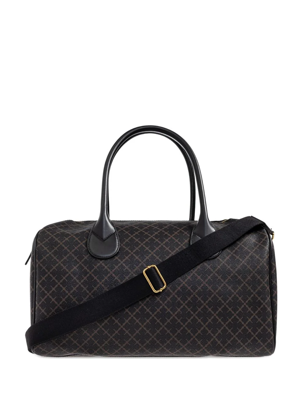 geometric-pattern tote bag - 1