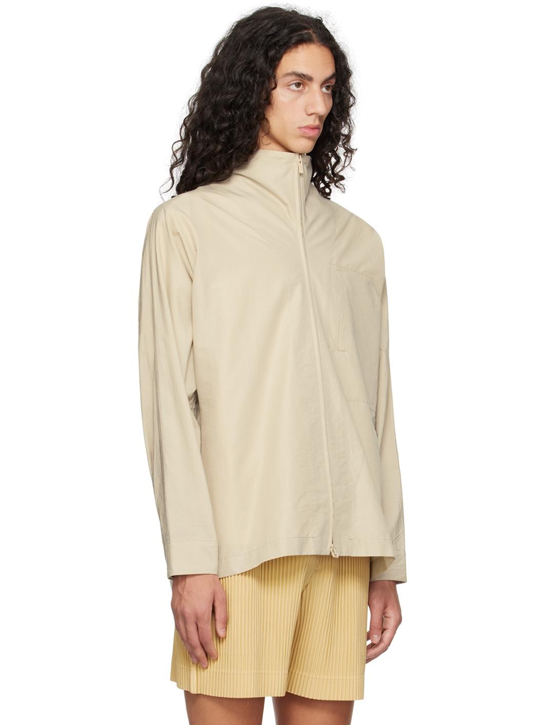 Beige Blank Shirt - 2