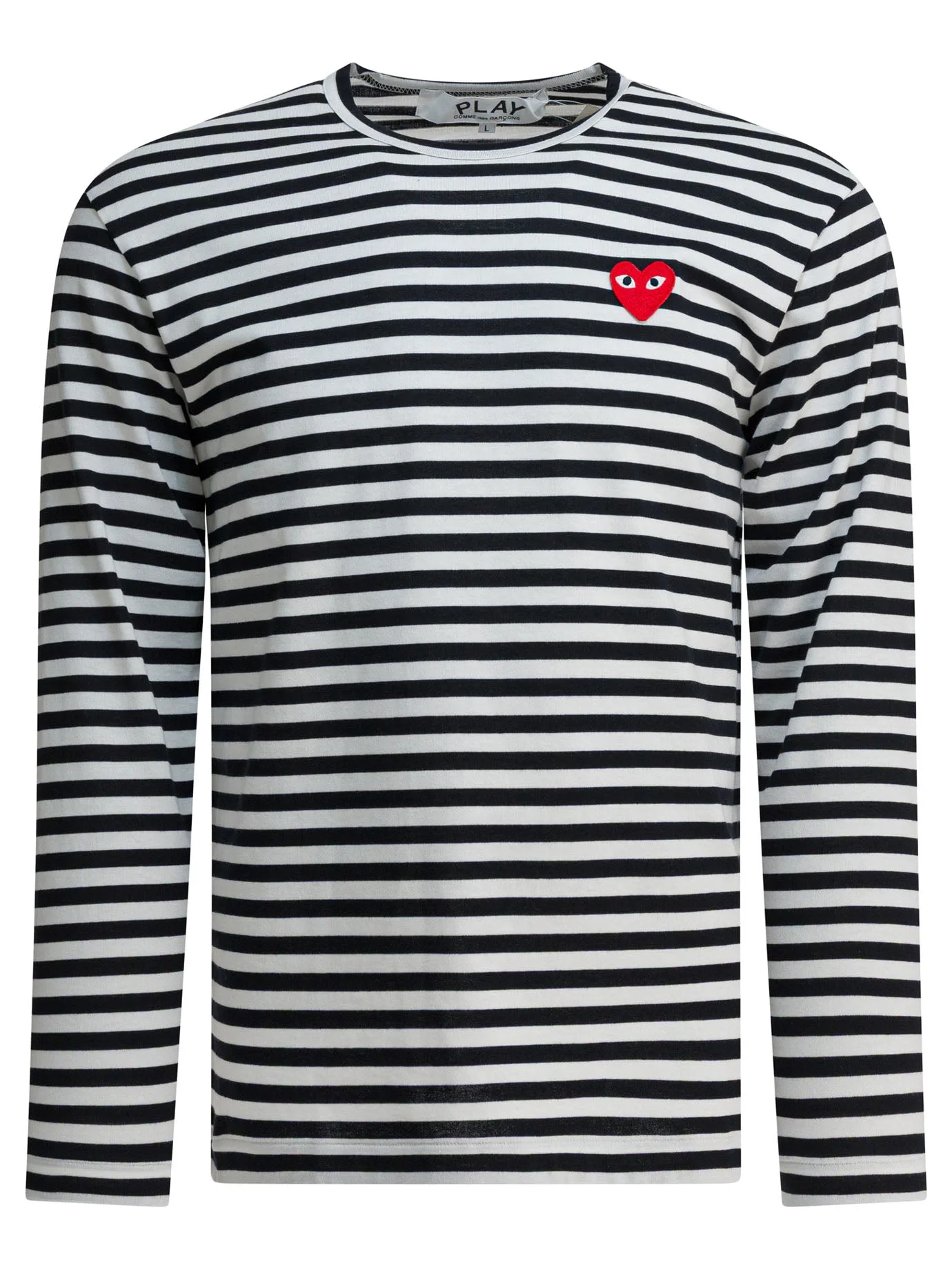 Comme Des Garçons Play Cotton Crewneck T-shirt - 1