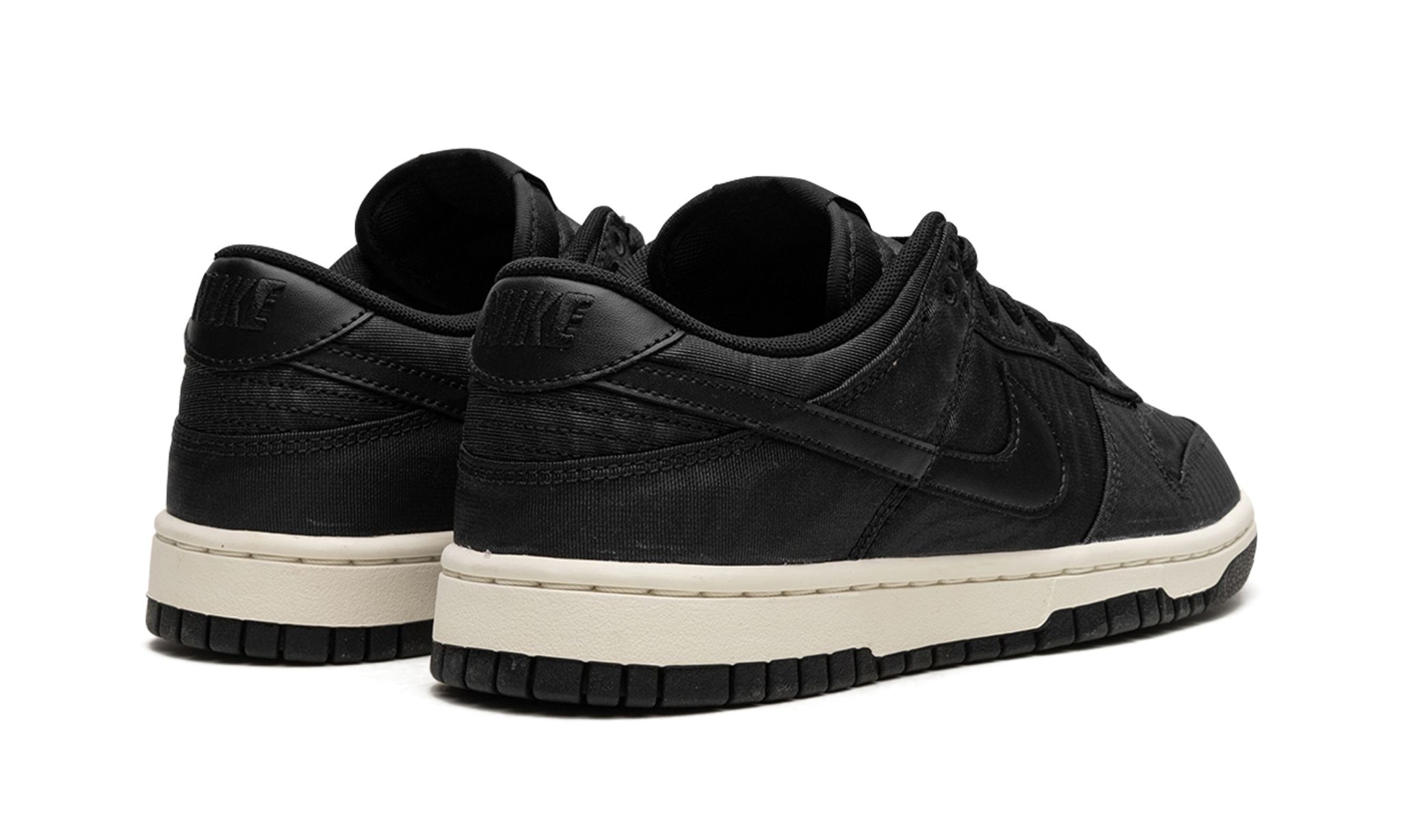 Nike Dunk Low Retro PRM "Black Canvas" - 3