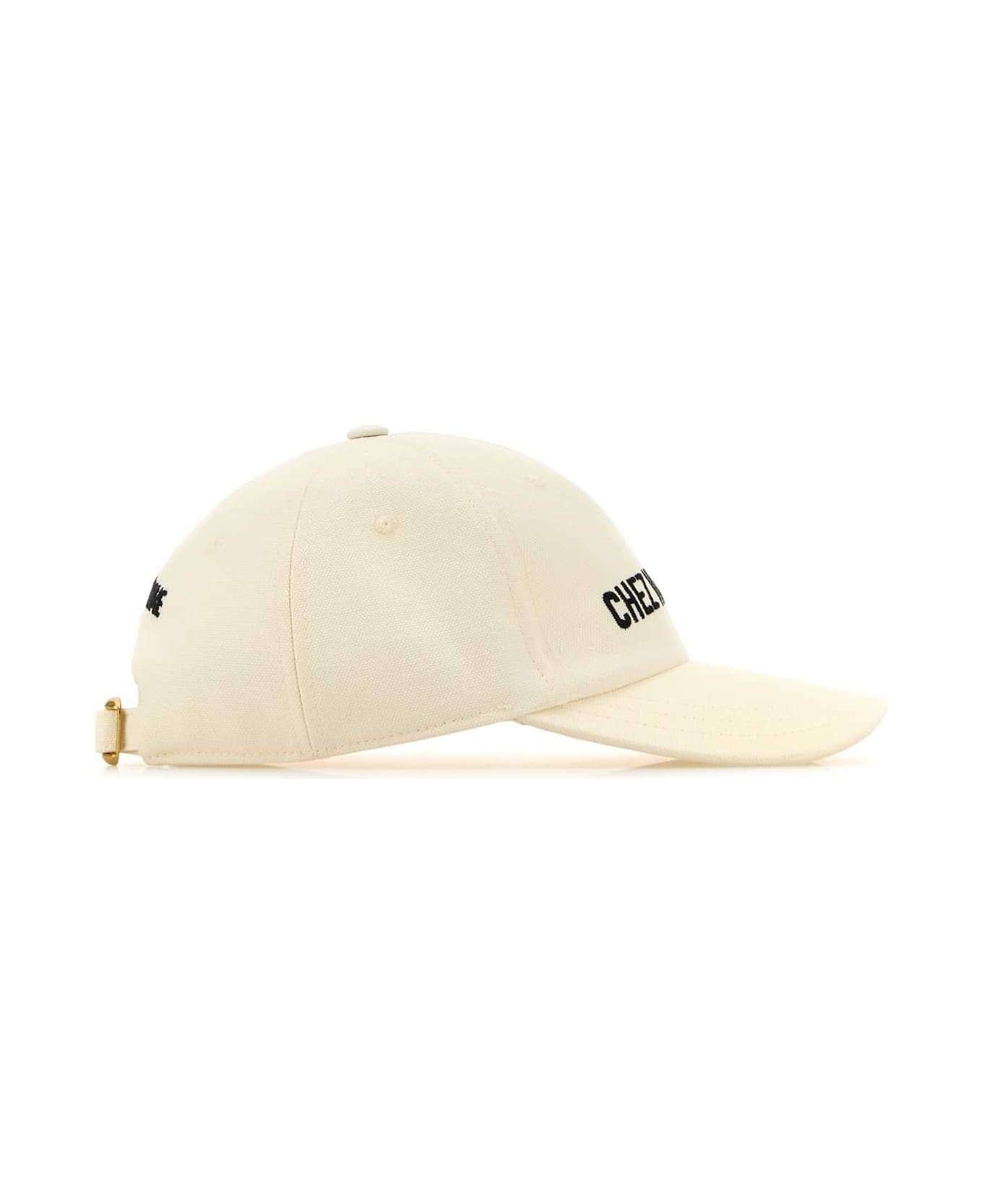 Ivory Cotton Baseball Cap - 2