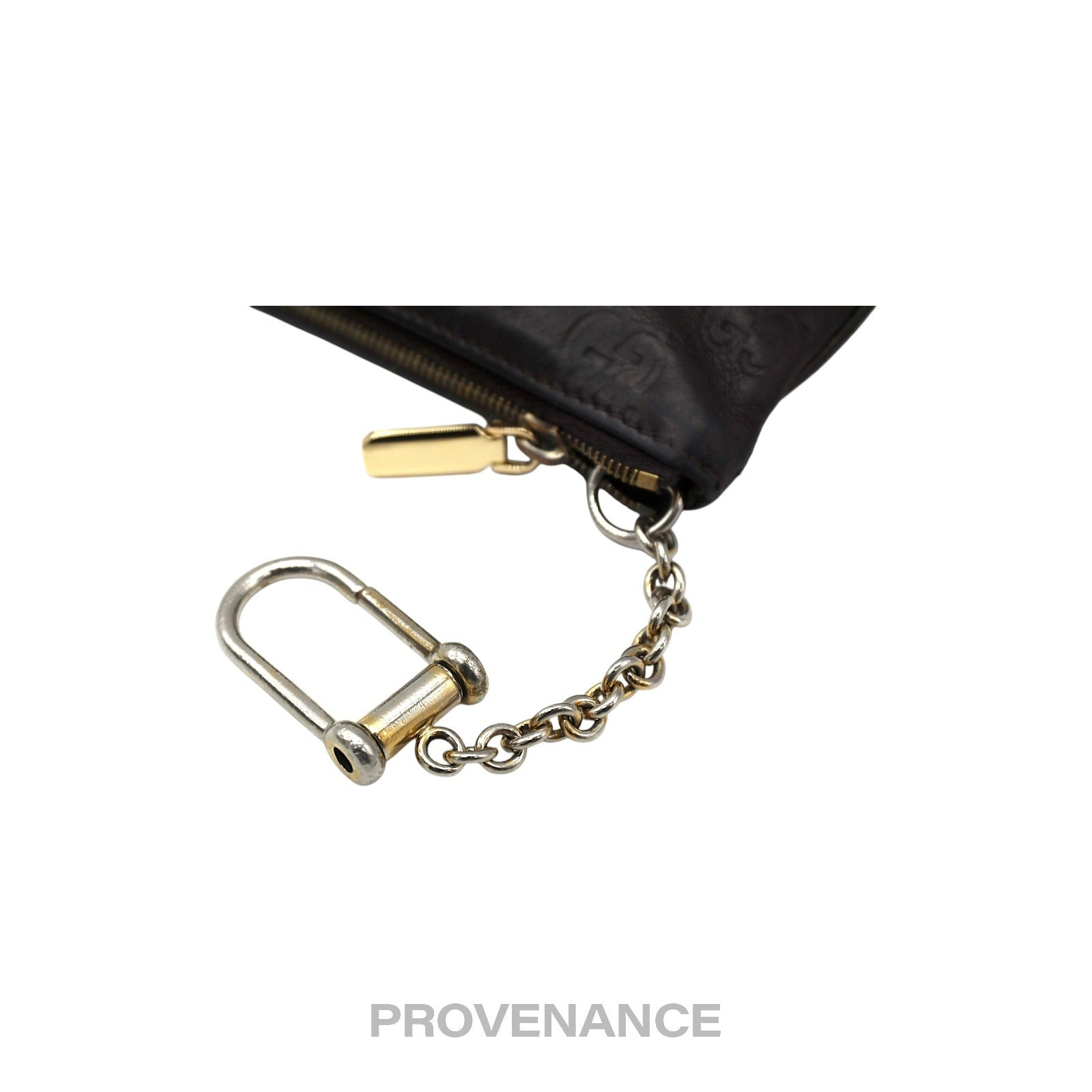 Gucci Key Pouch Cles - Chocolate Guccissima Leather - 4