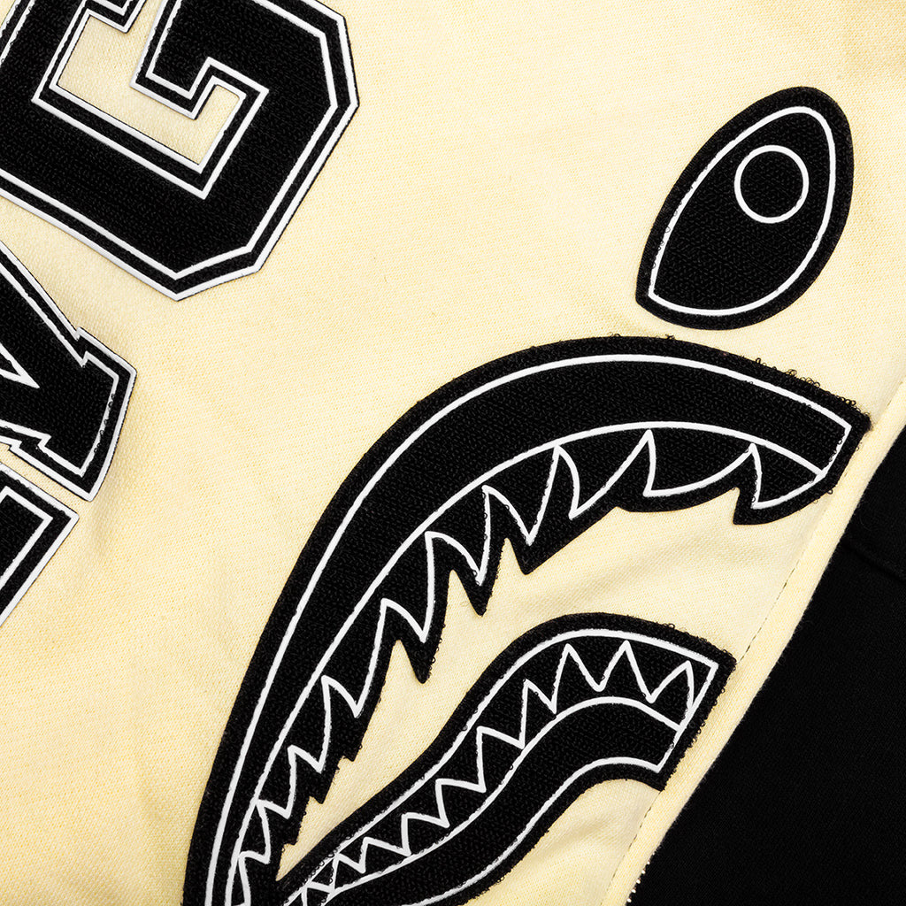 SHARK FULL ZIP HOODIE CHINA - BLACK - 3