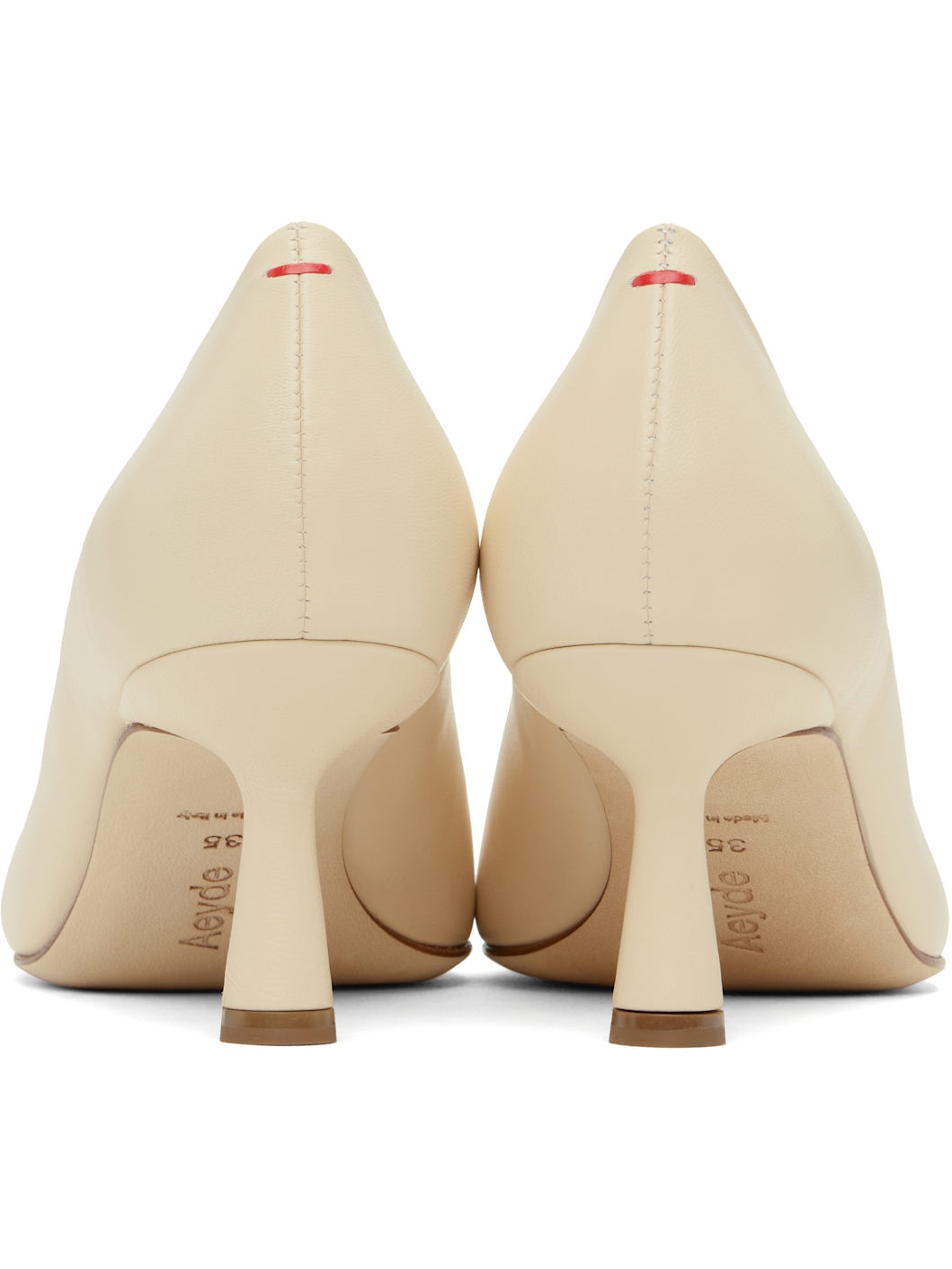 Off-White Giotta Nappa Leather Heels - 2