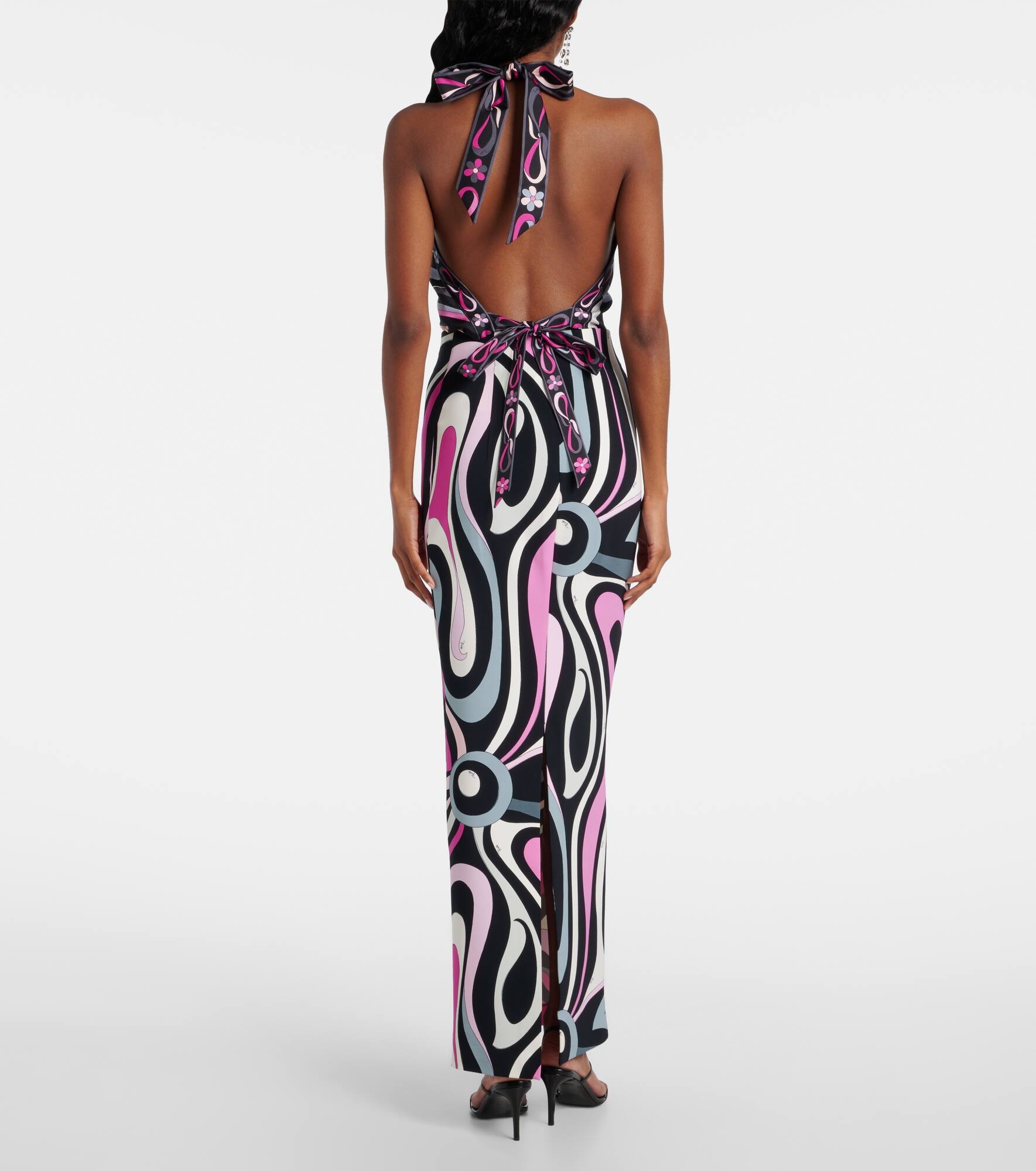 Marmo high-rise maxi skirt - 3