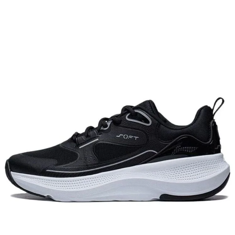 (WMNS) Li-Ning Soft Go 'Black White' AGLT126-2 - 1
