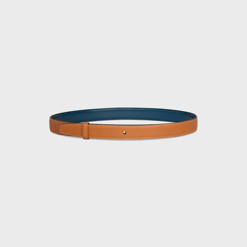 CELINE Reversible Strap 25MM IN TAURILLON AND NATURAL CALFSKIN outlook