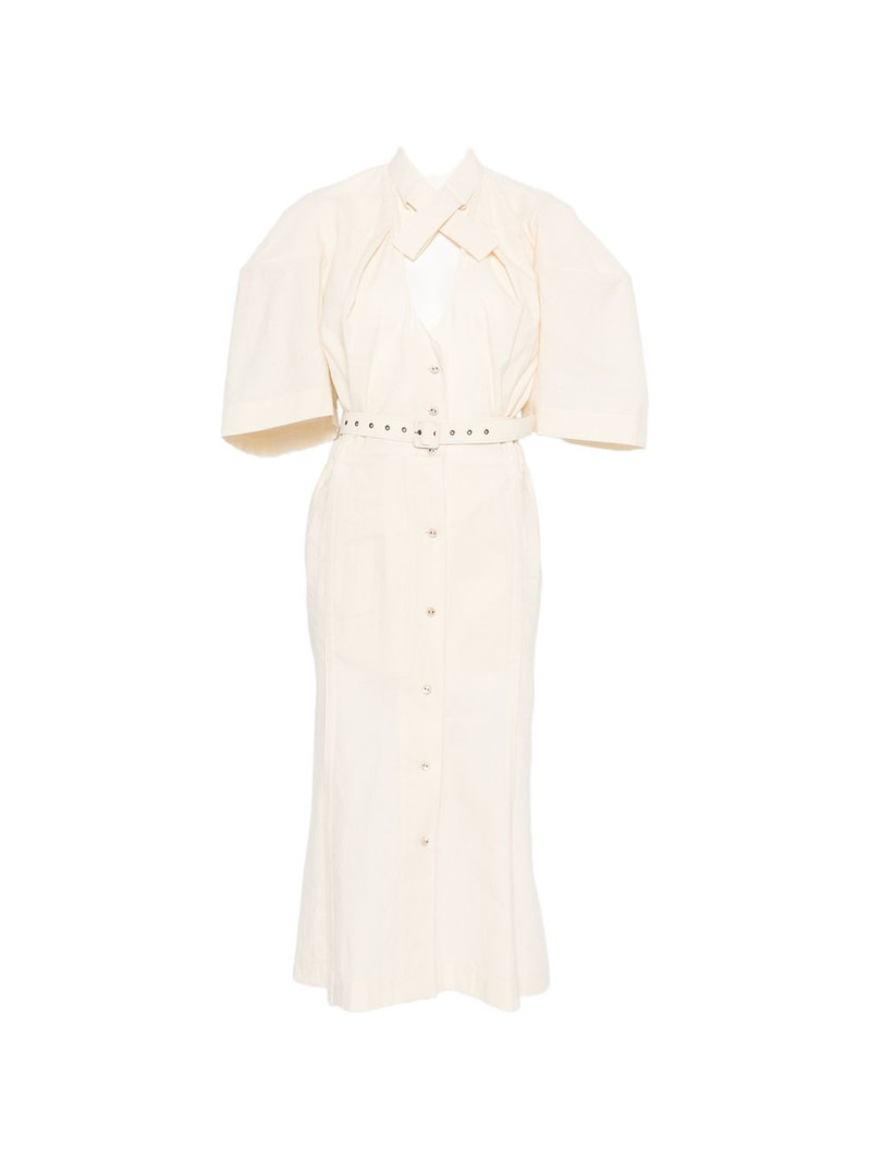 belted loop midi dress 1