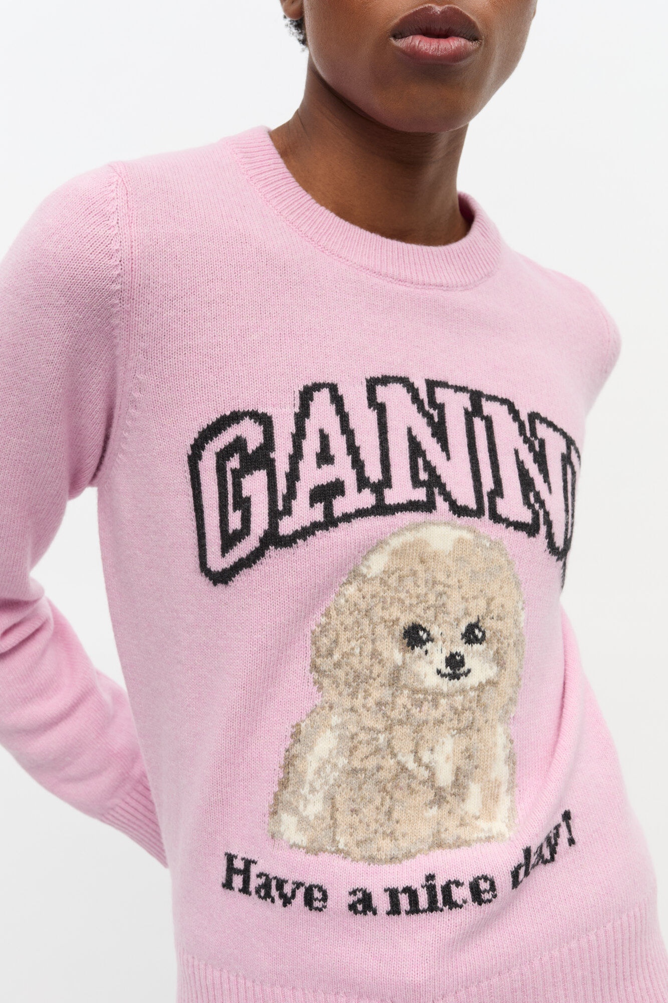 PINK POODLE SWEATER - 4