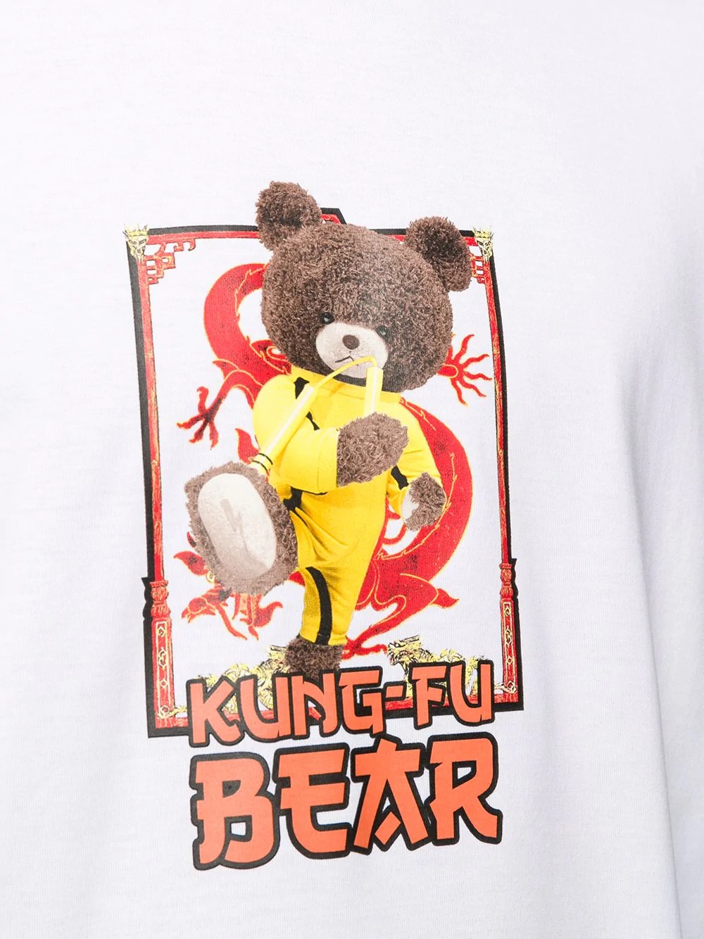 Kung Fu Bear print T-shirt - 5