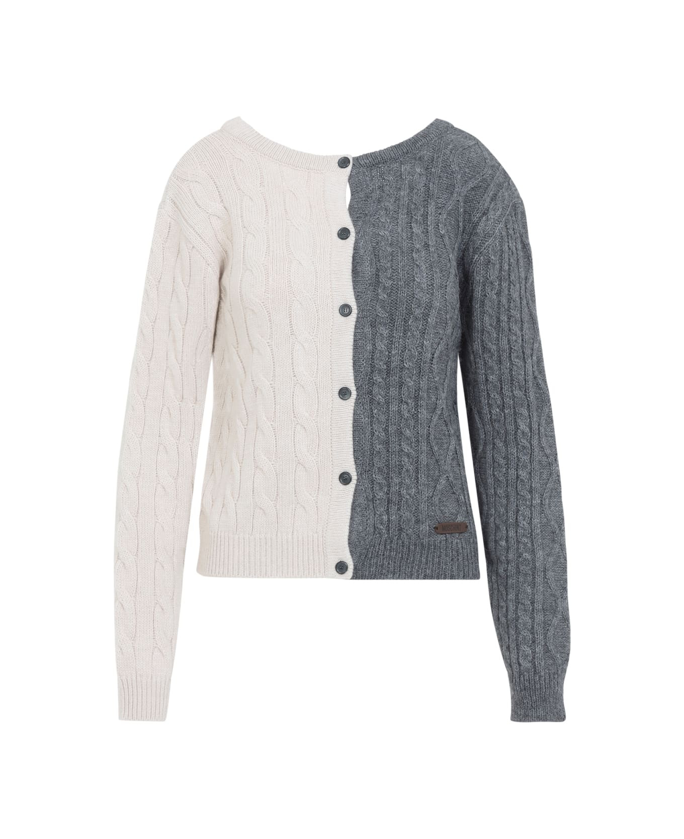 Bicolor Cardigan - 2