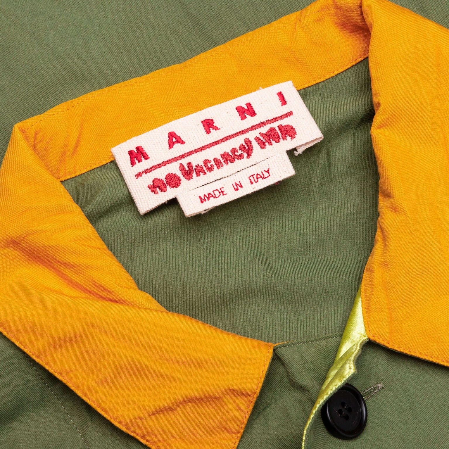 MARNI X NO VACANCY INN GABARDINE JACKET - STONE GREEN - 3