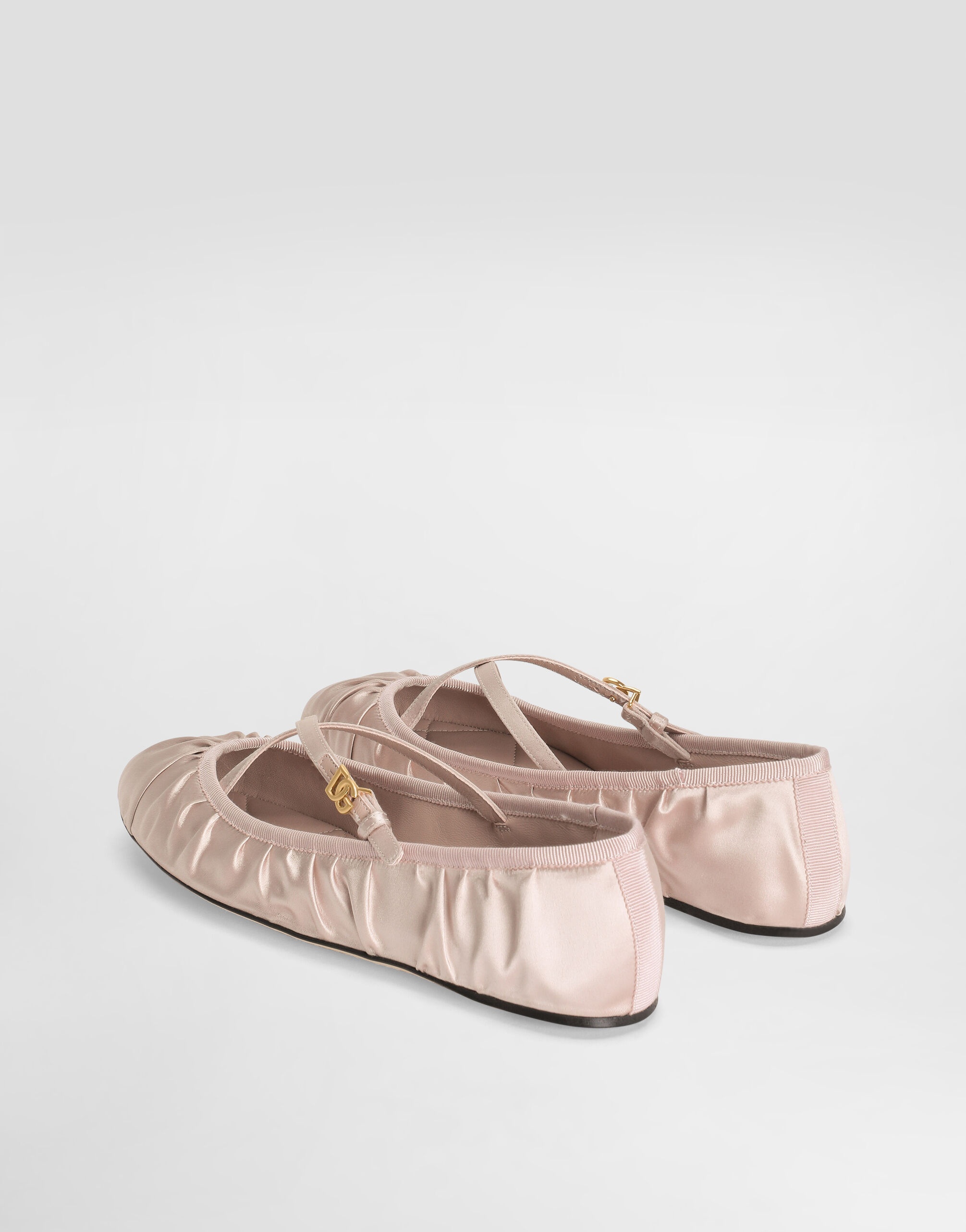 Satin ballet flats - 3