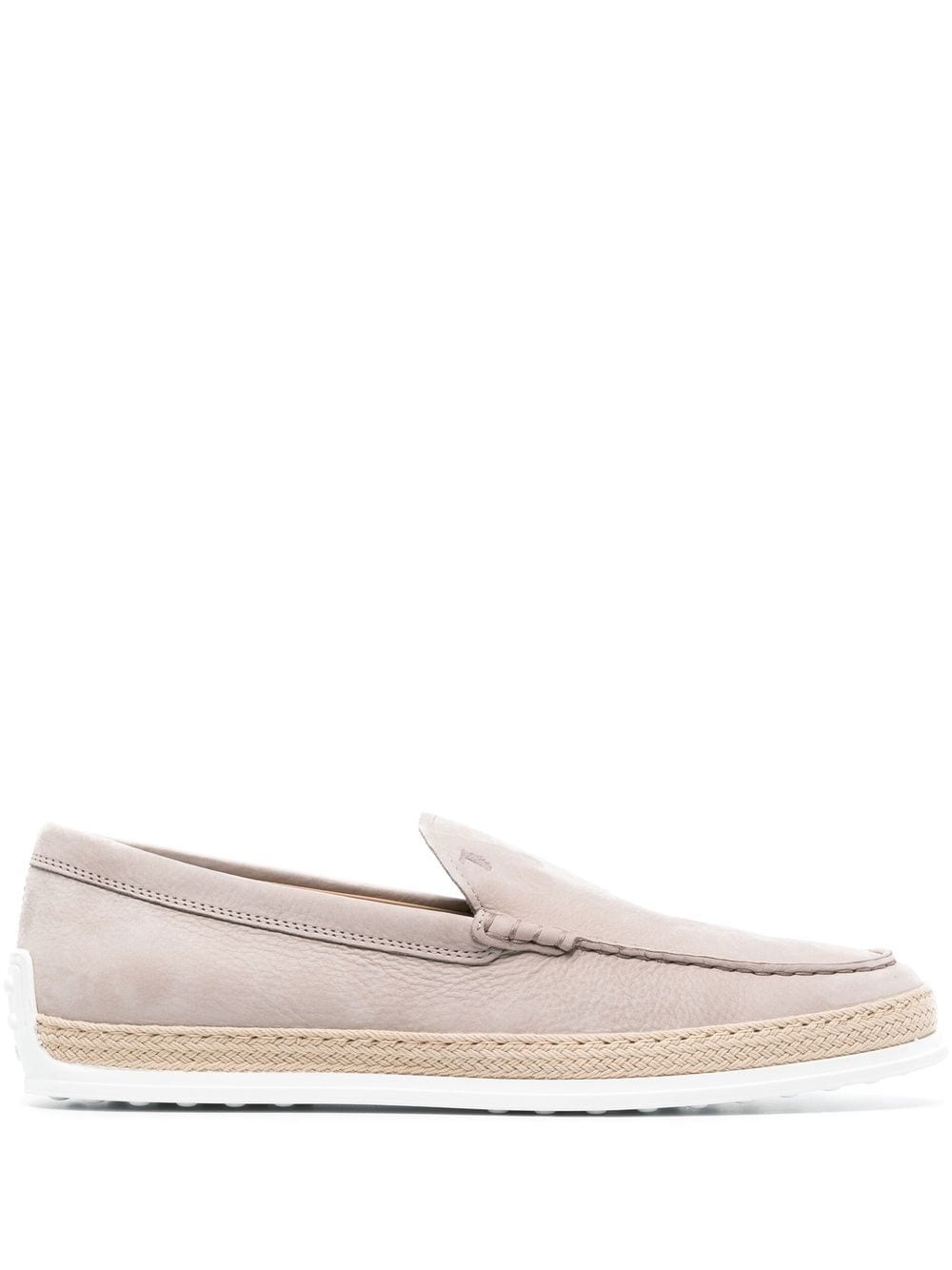 suede slip-on loafers - 1