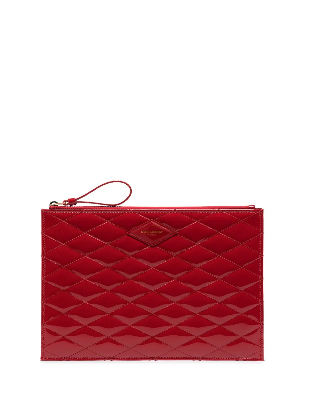 Sade quilted clutch bag - 1