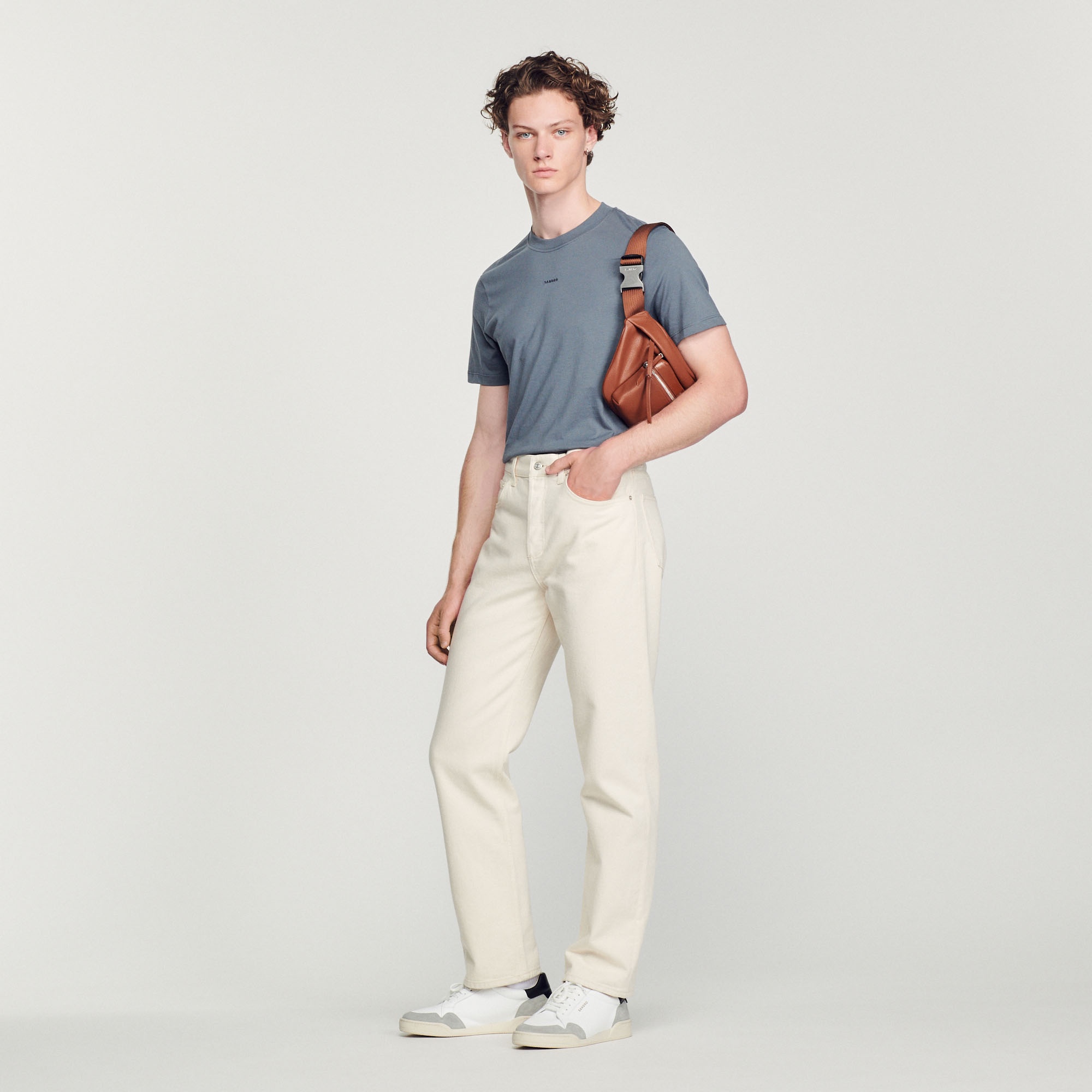 Sandro embroidered T-shirt - 5