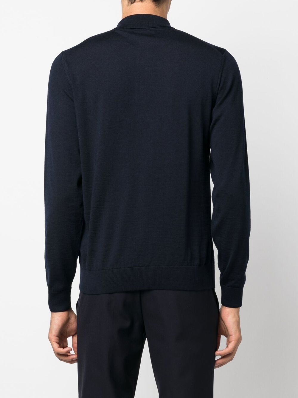 long-sleeve polo shirt - 4