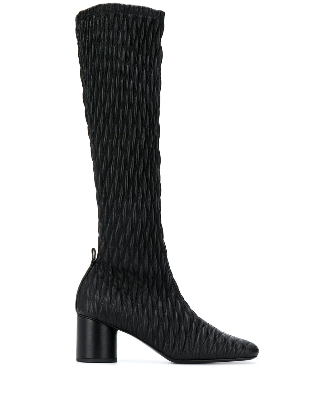 quilted Paola knee-high boots - 1