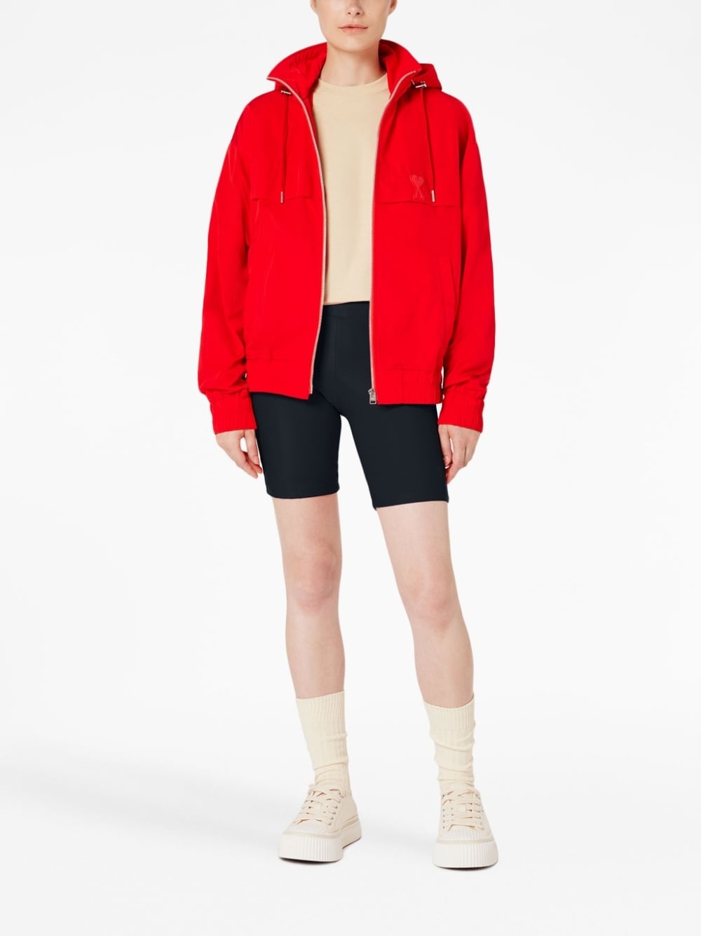 stretch legging shorts - 2