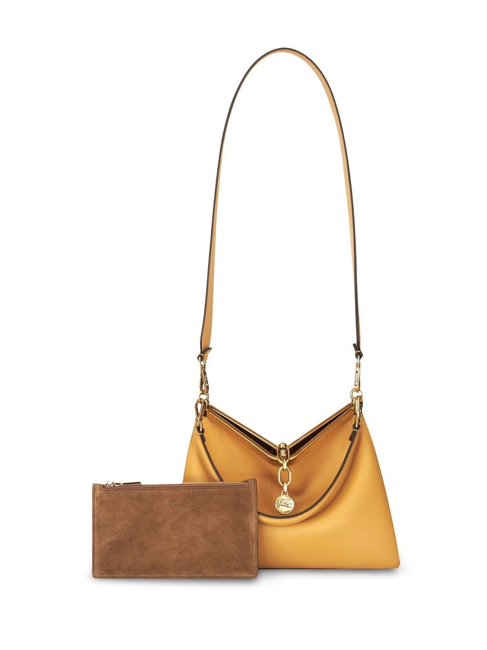 Pegaso charm-detail shoulder bag - 7
