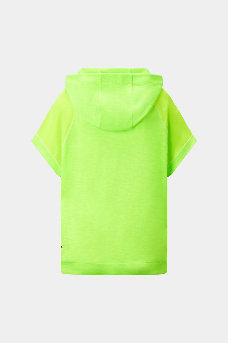 BOGNER Damia hoodie in Lime outlook